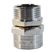 Conector Reto Macho Giratorio Latao Sem Vedação Rosca Npt 3/4" Indel - CMGR - INDEL
