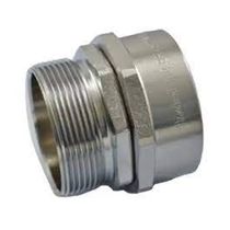 Conector Reto Macho Giratorio Latão Sem Vedação Rosca Bsp 2.1/2 " para Sealtubo Indel - CMGR - INDEL