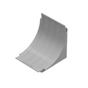Curva Canaleta Vert Int Al Br 25X45Mm R30 DT3804130 Dutotec