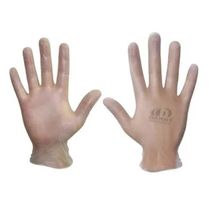 Luva Descartavel Vinil Transparente Tamanho M Sem Amido - Danny - CA 21120