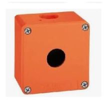 Botoeira Comando Vazia Alumínio Laranja 3 Furos 22 mm - 33203LPGLR - Eaton