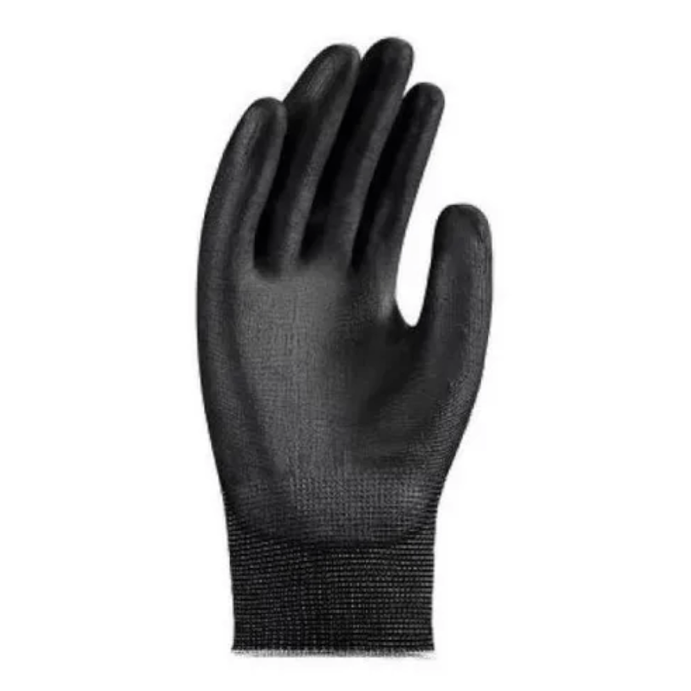 Luva Proteção Mecânica Palma Poliuretano Preta Tátil 103118007