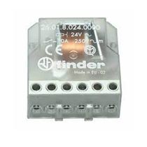 Rele Impulso Eletromecânico Monopolar 10 A 230 VCA 1na - 260182300000 - Finder