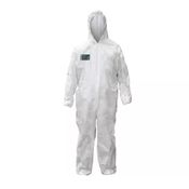 Macacão Polipropileno Branco Com Capuz Com Zíper G Steelgen VIC85111 G  BR DVS