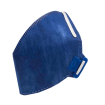 Máscara de Segurança Azul Com Válvula PFF2 (Poeiras/Névoas/Fumos) T751 Tayco