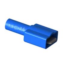 Terminal Elétrico Femea Isolamento Total 2,5mm2 Azul - HF16143 - HELLERMANN