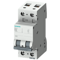 Disjuntor Mini Bipolar 13A 220/380VCA B 3KA Sentron 5Sl12136Mb Siemens