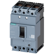 Disjuntor Caixa Moldada Tripolar Térmico/Magnético Fixos 380VCA 100A 55KA Sentron 3Vm11105Mh320Aa0 Siemens