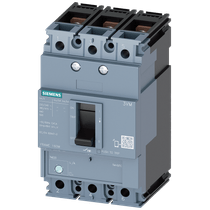 Disjuntor Caixa Moldada Tripolar Térmico Ajustável/Magnético Fixo 380VCA 50A 55KA Sentron 3Vm11505Ee320Aa0 Siemens