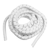 Tubo Espiral Fios/Cabos Polietileno Branca 1/2 " SPIRALTUBE1/2BC Hellermann
