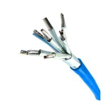 Cabo Instrumentação 105 Graus Celsius PVC Malha Cobre 2x1mm Azul 6XV18305EH10 Siemens