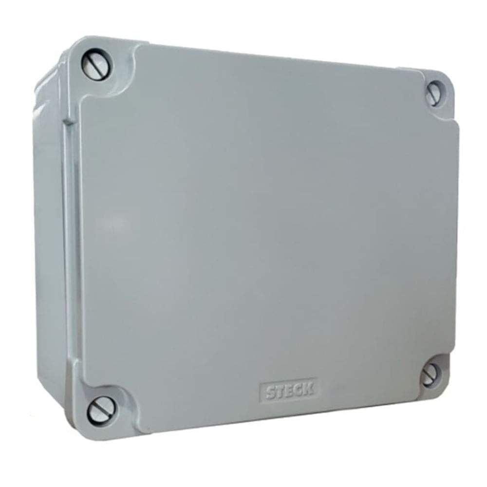 Caixa Passagem Bege Ral 7032 170x145x90mm IP-55 SEX171
