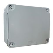 Caixa Passagem Cinza 102x102x55mm IP-55 SSX111 Steck