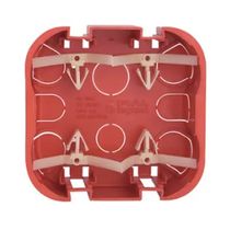 Caixa Passagem Embutir Drywall Pvc Vermelha 4x2" Alvenaria 689024 Pial Legrand