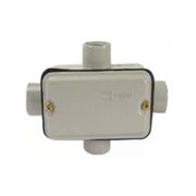 Condulete Alumínio X 2" BSP Cinza Com Tampa Com Vedação E002100070 Wetzel