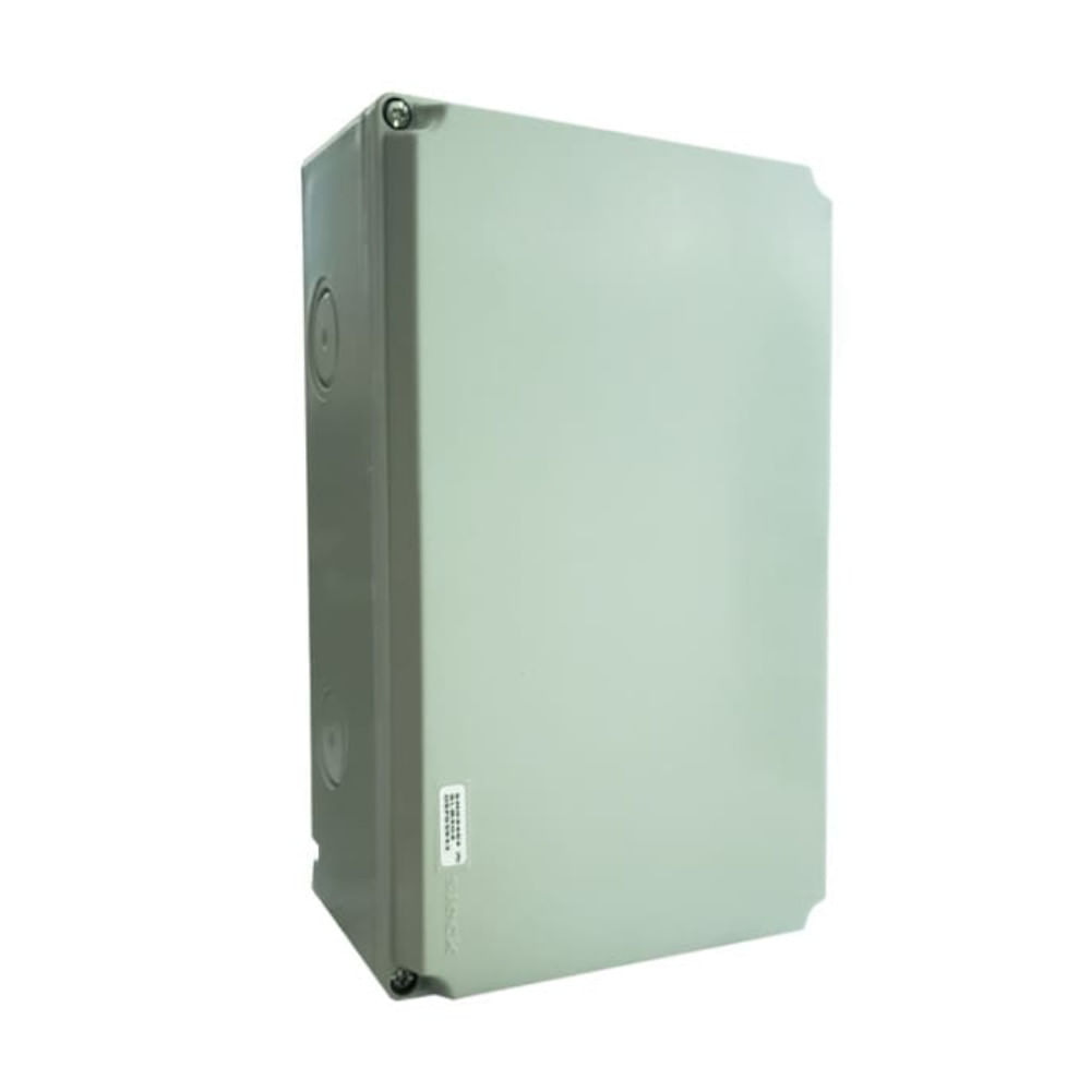 Caixa Passagem Termoplástico Cinza 86X137X222Mm SM03402