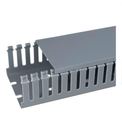 Canaleta Recortada Aberta Pvc Cinza Com Tampa 50X50X2000Mm | Detalhamento do produto