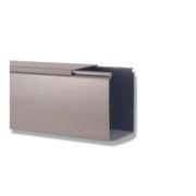 Canaleta Pvc Cinza 30Mm 30Mm 2000Mm HD2F Hellermann