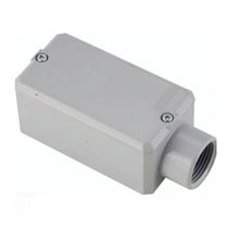 Condulete Alumínio E 2" BSP Cinza Com Tampa Com Vedação E002030070 Wetzel