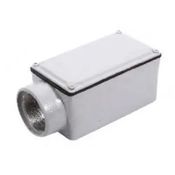 Condulete Alumínio E 3/4" NPT Cinza Com Tampa Com Vedação E002032030 Wetzel