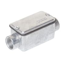 Condulete Alumínio C 1/2" BSP Cinza Com Tampa Com Vedação E002020020 Wetzel