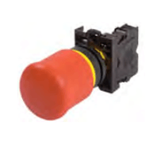 Botão Comando Emergência Iluminado Cogumelo 35MM Vermelha 22MM 230VCA 1NF 70024807 M22 Eaton