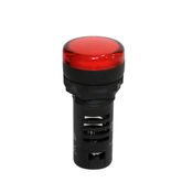 Sinaleiro Redondo Plastico Amarelo 22,5Mm 220V A22RLFGE230 Eaton