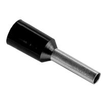 Terminal Elétrico Tubular Simples (Ilhos) Pré-Isolado 1,5 Mm2 Preto AI1,58BK Phoenix Contact