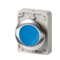 Botao Iluminado Redondo Azul 30Mm 24V Imp M30CFDLBK1024 Eaton