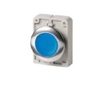 Botao Iluminado Redondo Azul 30Mm 110/220V 1Na+1Nf Imp M30CFDLBK11230 Eaton