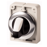 Comutador Knob 2Pos  Preto 30Mm 60G 2Na+2Nf M30CFWKVK22 Eaton