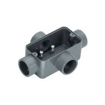 Condulete PVC x 1" sem Rosca Cinza sem Tampa XISR20 Wetzel