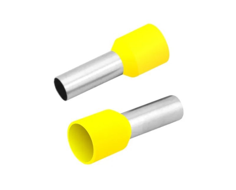 Terminal Ilhos Pré-Isolado 6Mm2 Amarelo 692817 Magnet - Dimensional
