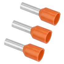 Terminal Elétrico Tubular Duplo (Ilhos) PreIsolado 0,5Mm2 Laranja 9037200000 Weidmuller Conexel