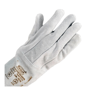 Luva Soldador Raspa Natural 150Mm C15CRR Tamanho Único CA 16074 Zanel