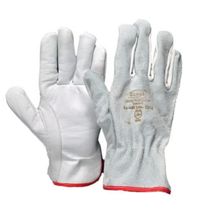 Luva Soldador Raspa Natural 150Mm C15CRR Tamanho Único CA 16074 Zanel