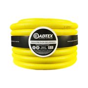 Eletroduto Duto Corrugado Flexível PVC Amarelo 1" 32mm 000303 Adtex