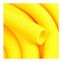 Eletroduto Duto Corrugado Flexível PVC Amarelo 3/4" 25mm000202 Adtex