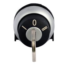 Comutador Iluminado Chave 2Pos  Preto 22Mm 40G 1Na+1Nf M22WRSK11 Eaton