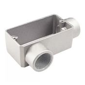 Condulete Alumínio LR 1.1/4" BSP Com Tampa Sem Vedação Sem Pintura 56105304 Tramontina