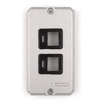 Tampa Metálica Condulete Alumínio Sem Pintura 2 Postos RJ45 1/2 3/4" 56117016 Tramontina