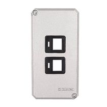 Tampa Metálica Condulete Alumínio Sem Pintura 2 Postos RJ45 1" 56117018 Tramontina