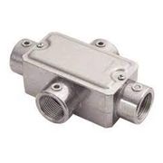 Condulete Alumínio X 3" BSP Cinza Com Tampa Com Vedação 56109308 Tramontina