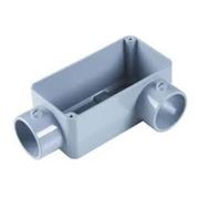 Condulete Alumínio LL 1" BSP Cinza Sem Tampa Sem Vedação 56104003 Tramontina