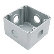 Caixa Passagem Piso Alumínio 1" Bsp 4x4" Alta - 56120003 - TRAMONTINA