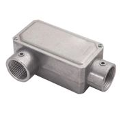 Condulete Alumínio LR 1" BSP Com Tampa Sem Pintura 56105023 Tramontina
