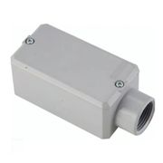 Condulete Alumínio LB 1" BSP Cinza Com Tampa Com Vedação 56103083 Tramontina