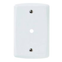 Placa 1 Furo 4 X 2" Branca com Suporte Lux2 57105002 TRAMONTINA