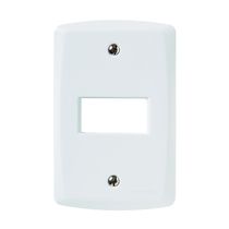 Placa 1 Posto Horizontal 4 X 2" Branca Lux2 57105004 TRAMONTINA