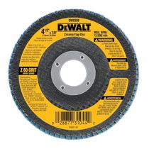 Disco Flap Fibra Cônico 4 1/2"X7/8" Z 60 DW8308BR Dewalt